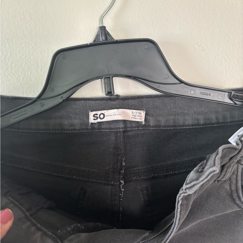 SO Black Denim Jeans Classic Style